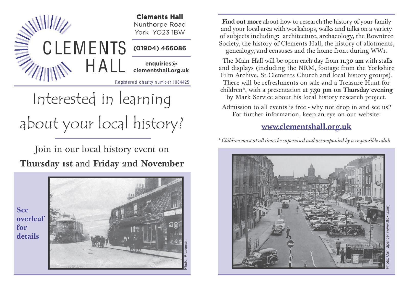 Scarcroft & District Allotment Association Local History Event
